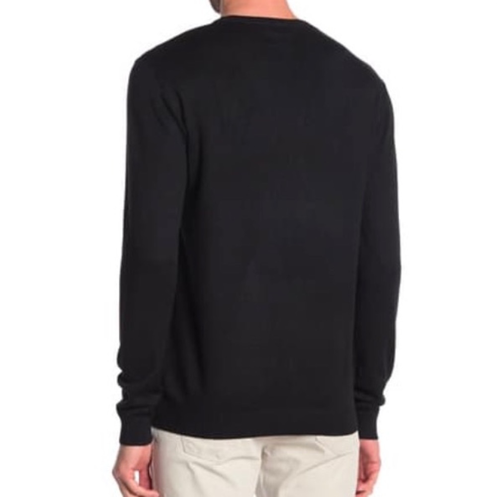 Xray Basic Crew Neck Black Solid Casual Sweater - image 2